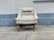 Vintage Off White Wool High Back Armchair by Folke Ohlsson for Fritz Hansen, 1960s, Image 1