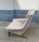 Vintage Off White Wool High Back Armchair by Folke Ohlsson for Fritz Hansen, 1960s 6