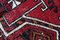 Handgemachter Vintage Turkmenischer Beshir Torba Teppich, 1970er 10