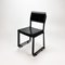 Italian Black Steel Dining Chairs, 1980s, Set of 4 6