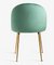 Congole Chair in Velour from BDV Paris Design Furnitures, Image 2