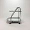 Chrome and Glass Serving Bar Cart, 1970s 2