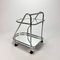 Chrome and Glass Serving Bar Cart, 1970s 7