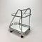 Chrome and Glass Serving Bar Cart, 1970s, Image 7