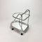 Chrome and Glass Serving Bar Cart, 1970s 5