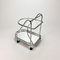 Chrome and Glass Serving Bar Cart, 1970s, Image 5