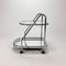 Chrome and Glass Serving Bar Cart, 1970s 1