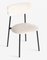 Silla Emilieen de tela de terciopelo con estructura de metal de BDV Paris Design Furnitures, Imagen 7