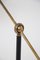 Vintage Adjustable Brass and Marble Floor Lamp, 1950s 6