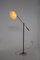 Vintage Adjustable Brass and Marble Floor Lamp, 1950s 2
