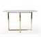 Metallic X Dining Table with Ceramic Tray from BDV Paris Design Furnitures 5