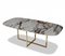 Metallischer X Esstisch mit Keramik Tablett von BDV Paris Design Furnitures 6