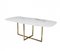 Metallic X Dining Table with Ceramic Tray from BDV Paris Design Furnitures 3