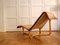 Chaise Lounge in Camel Coloured Leather from Ingmar & Relling, 1970 3