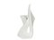 Italian Sculptural White Ceramic Vase from Vibi, 1950s 2