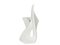 Italian Sculptural White Ceramic Vase from Vibi, 1950s, Image 2