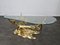 Bonsai Tree Table in Brass attributed to Willy Daro, 1970s, Image 2