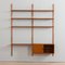 Danish Teak 2-Bay Wall with Cabinet & Modular Shelving in the style of Poul Cadovius, 1960s 4