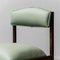 Vintage Wood and Leather Dining Chairs, 1960s, Set of 4 9