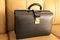 Black Leather Pilot or Doctor's Briefcase from Louis Vuitton, 1990s, Image 5