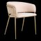 Sedia Prince in velluto di cotone di BDV Paris Design Furnitures, Immagine 1