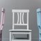 Multicolor Wooden Chairs, 1950s, Set of 4 5