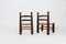 Small Wood and Wicker Chairs attributed to Charles Dudouyt, 1940, Set of 2, Image 7