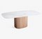 Yacht Dining Table with Ceramic Tray and Natural Wooden Foot from BDV Paris Design Furnitures, Image 1