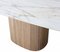Mesa de comedor Yacht con bandeja de cerámica y pie de madera natural de BDV Paris Design Furnitures, Imagen 3