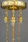 Art Nouveau Chandelier with Cut Glass Shade, Vienna, 1910s, Image 13