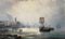 Warren Sheppard, Paesaggio con barca a vela, XIX secolo, olio su tela, Immagine 9
