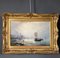 Warren Sheppard, Paesaggio con barca a vela, XIX secolo, olio su tela, Immagine 1