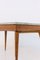 Tavolo vintage in legno con ripiano in marmo, Immagine 12