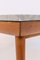 Vintage Italian Wood Table with Marble Top, Image 8