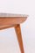 Italienischer Vintage Holztisch mit Marmorplatte 7