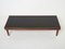 Modernist Mahogany & Brass Coffee Table by Jacques Adnet, 1950s, Image 9