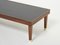 Modernist Mahogany & Brass Coffee Table by Jacques Adnet, 1950s, Image 10