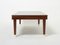 Modernist Mahogany & Brass Coffee Table by Jacques Adnet, 1950s, Image 2
