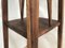 Art Deco Oak Flower Table with Shelves, 1920s 6