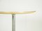 White Laminated Plywood & Aluminum Pedestal Table by George Nelson for Vitra, 1970s 2