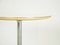 White Laminated Plywood & Aluminum Pedestal Table by George Nelson for Vitra, 1970s, Image 2