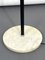 Mid-Century Marble and Metal 3-Arm Floor Lamp, Italy, 1960s, Image 6