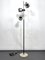 Mid-Century Marble and Metal 3-Arm Floor Lamp, Italy, 1960s 3