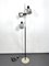 Mid-Century Marble and Metal 3-Arm Floor Lamp, Italy, 1960s, Image 1