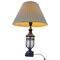 Vinatage Metal Lamps with Cloth Shades, Set of 2 2