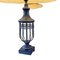 Vinatage Metal Lamps with Cloth Shades, Set of 2 4