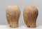 Early 20th Century Scandinavian Faded Milliners' Heads, 1900s, Set of 2 5