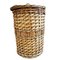Natural Wicker Basket with Vintage Lid, 1990s 5