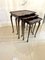 Mahogany Nesting Tables, 1920, Set of 3 2