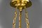 Art Deco Pendant Lamp, Vienna, 1920s, Image 21